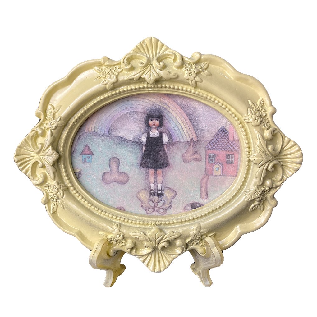 RUDEFISH Brass-Framed Giclée Print, view 8