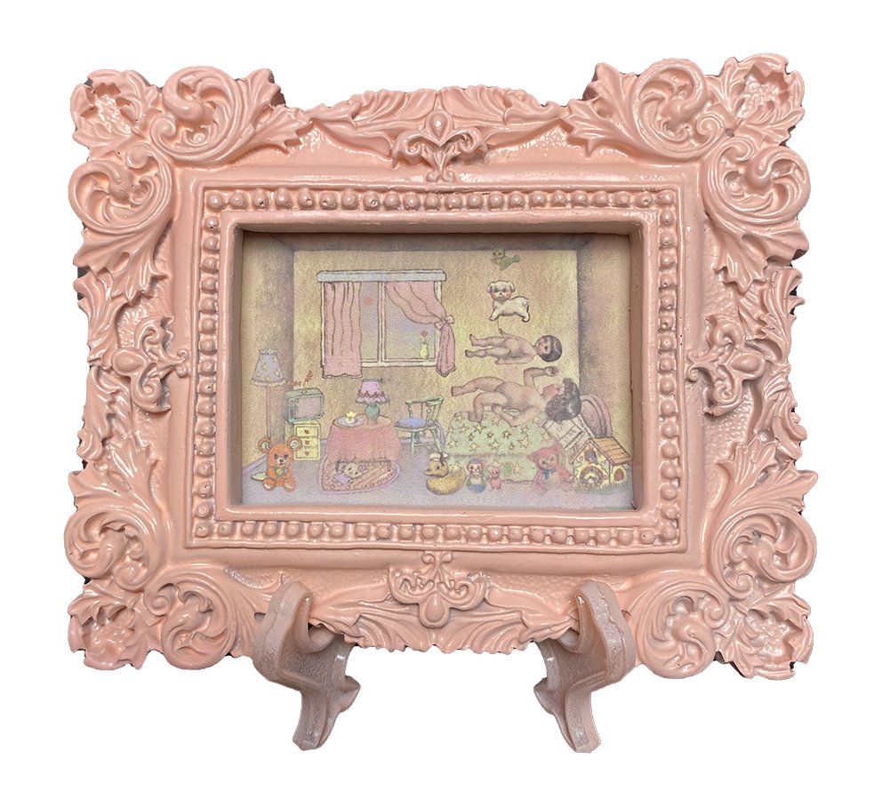 RUDEFISH Pink-Framed Giclée Print, view 12