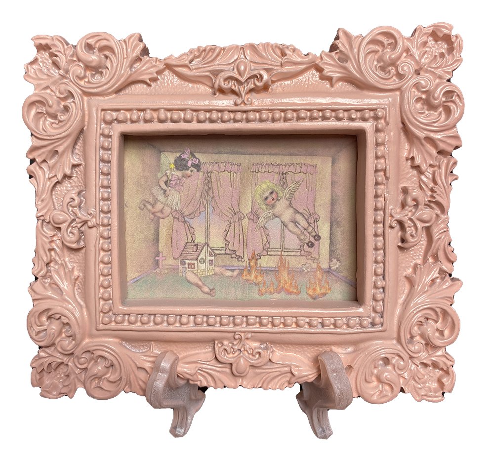 RUDEFISH Pink-Framed Giclée Print, view 14