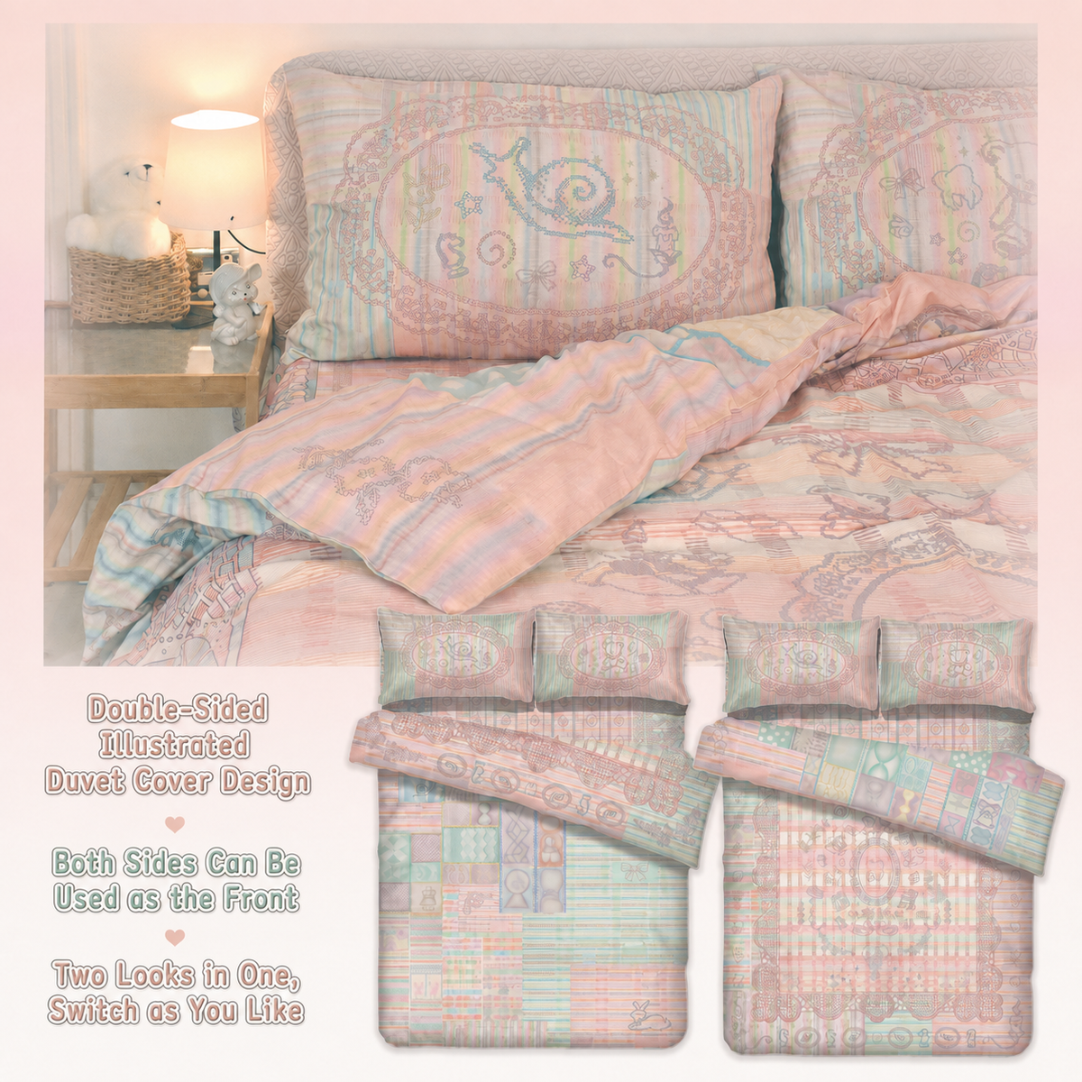 TOOTHMARE Bedding Set, view 3